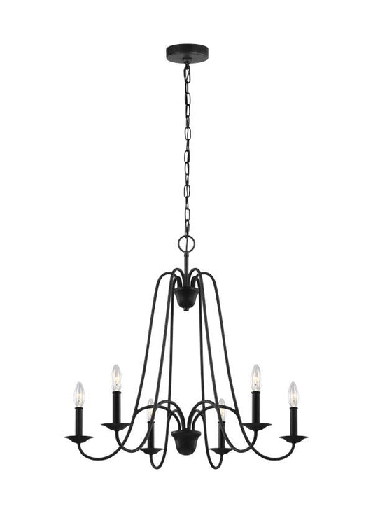 Boughton Collection: 6-Light Chandelier